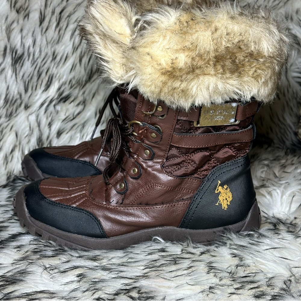 U.S. Polo Women’s Faux Fur Boots